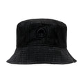 Marine Serre UHG030ACWOV0030-BK92 Moon Moire Bucket Hat — Black