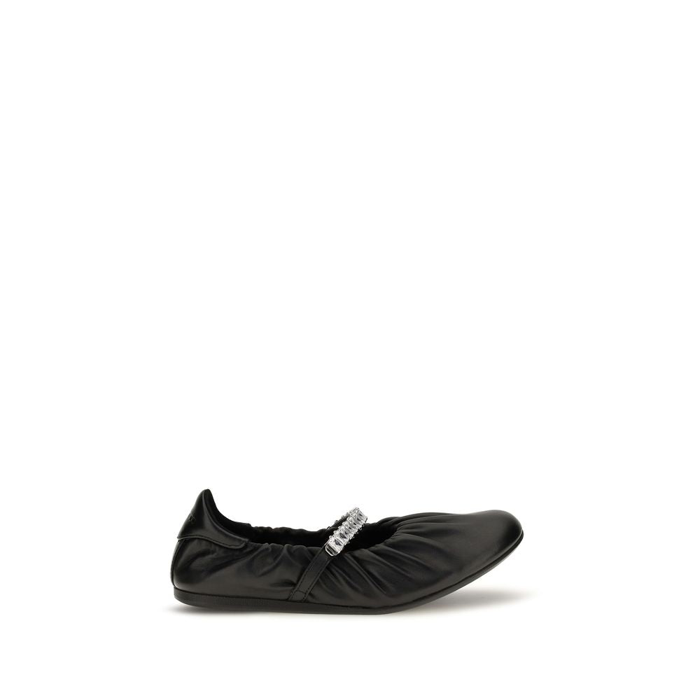 Jimmy Choo Jade Ballet Flat — Black