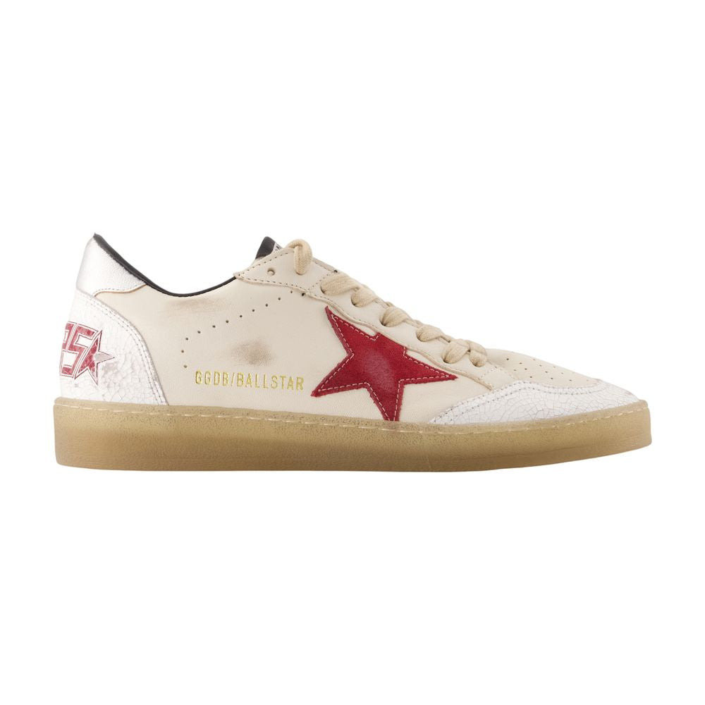 Golden Goose Deluxe Brand Ballstar Sneaker — Beige