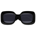 Gucci GG1695S001 Rectangular Frame Sunglasses — Black