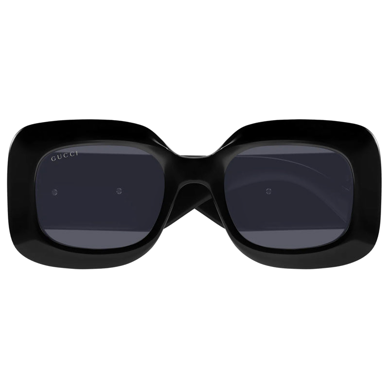 Gucci GG1695S001 Rectangular Frame Sunglasses — Black