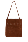 Marni Hobo Shoulder Bag — Brown