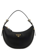 Prada Arqué Shoulder Bag — Black