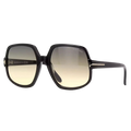 Tom Ford FT099201B Gradient Lens Sunglasses — Black