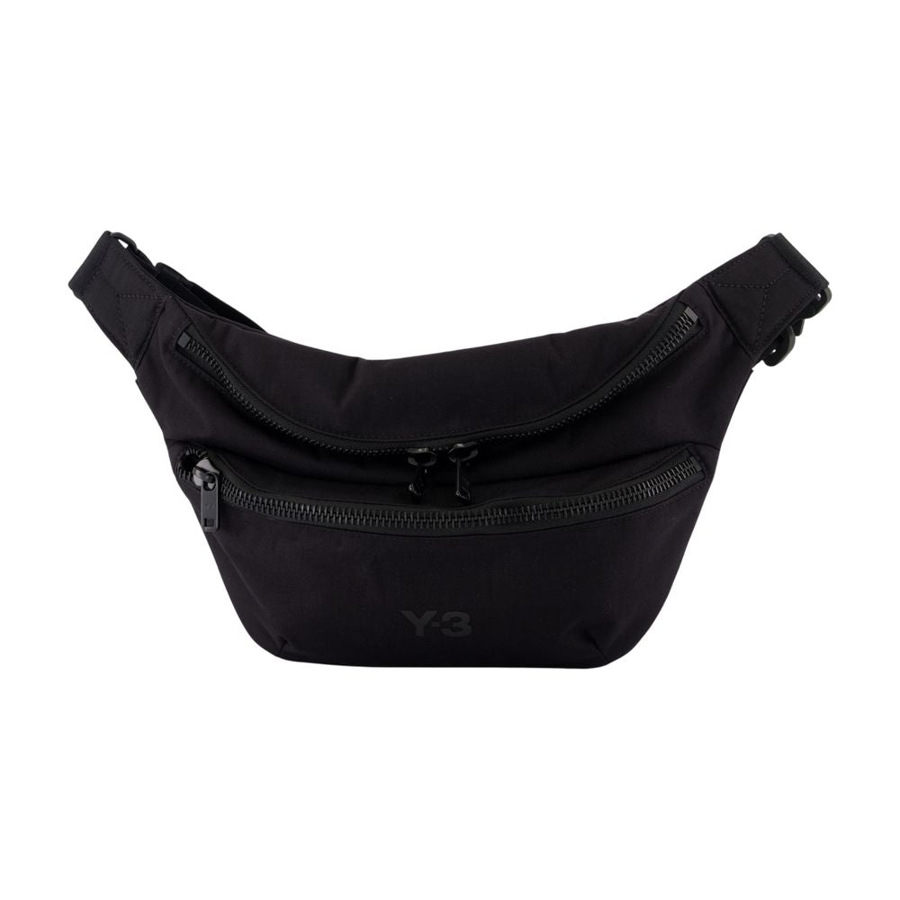 Y-3 Synthetic Belt Bag — Black