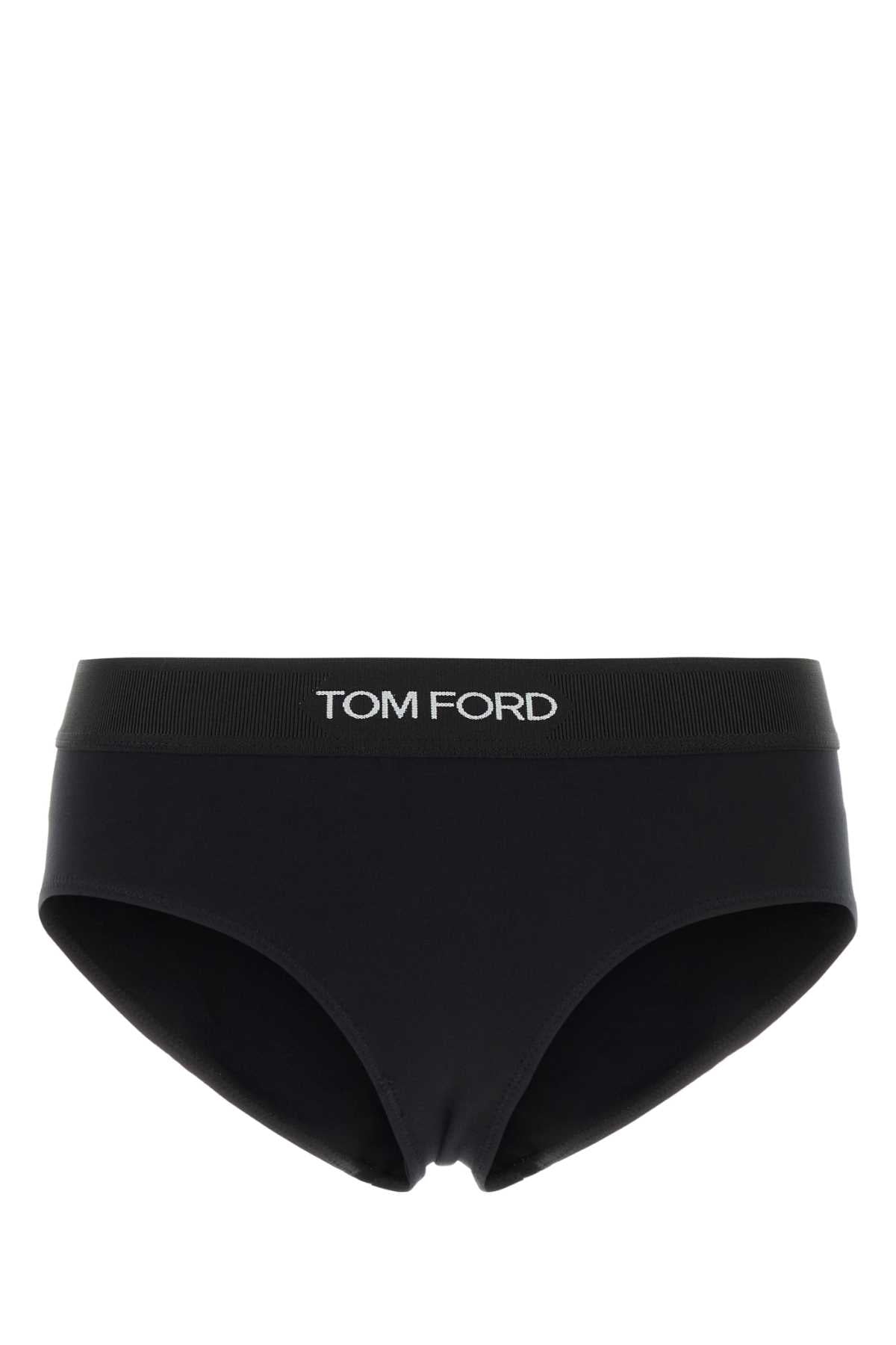 Tom Ford Modal Elastane Brief — Black