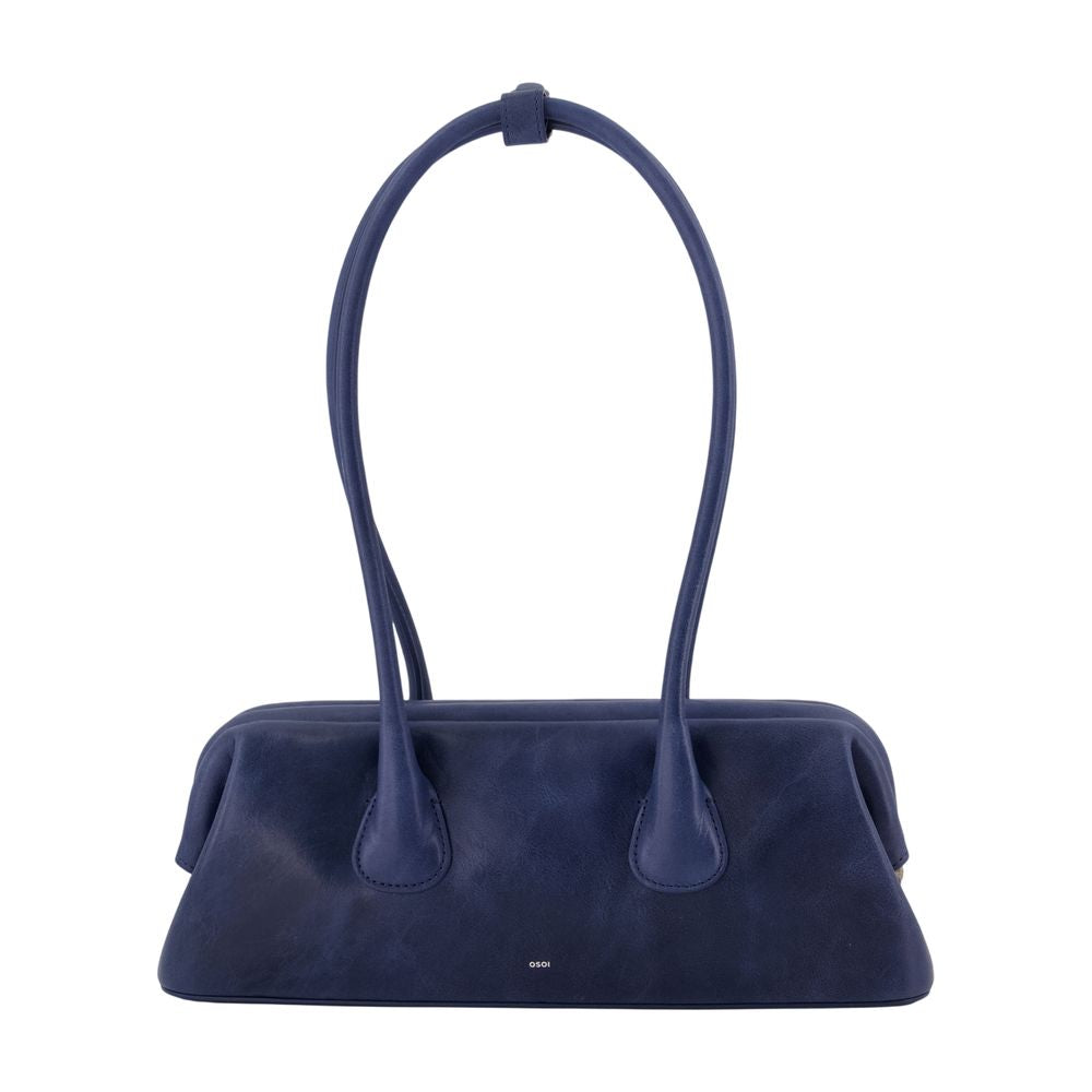 Osoi Boat Wide Shoulder Bag — Blue