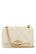 Burberry Quilted Calf Leather Shoulder Bag — Beige