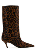 Amina Muaddi Fionaboot Boot — Brown