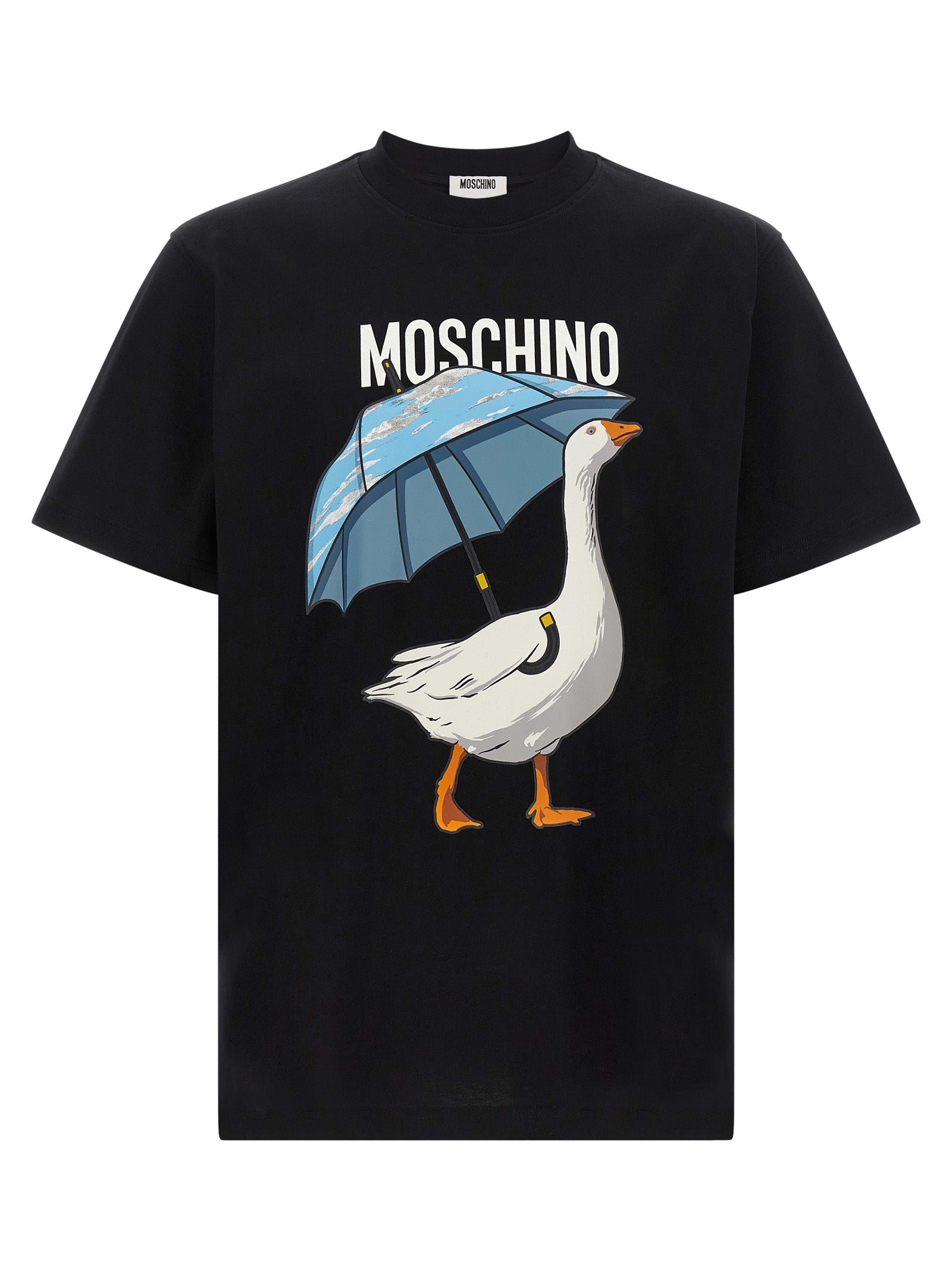 Moschino Graphic Print T-Shirt — Black