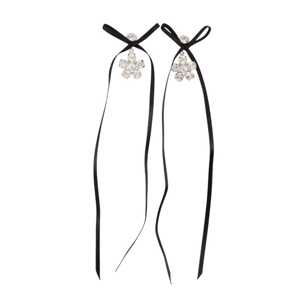 Simone Rocha Daisy Earrings — Ivory