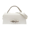 Alexander McQueen Jewel Shoulder Bag — White