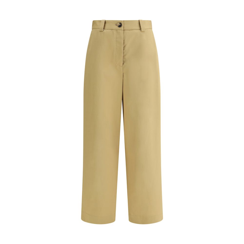 Khaite Gari Trousers — Beige