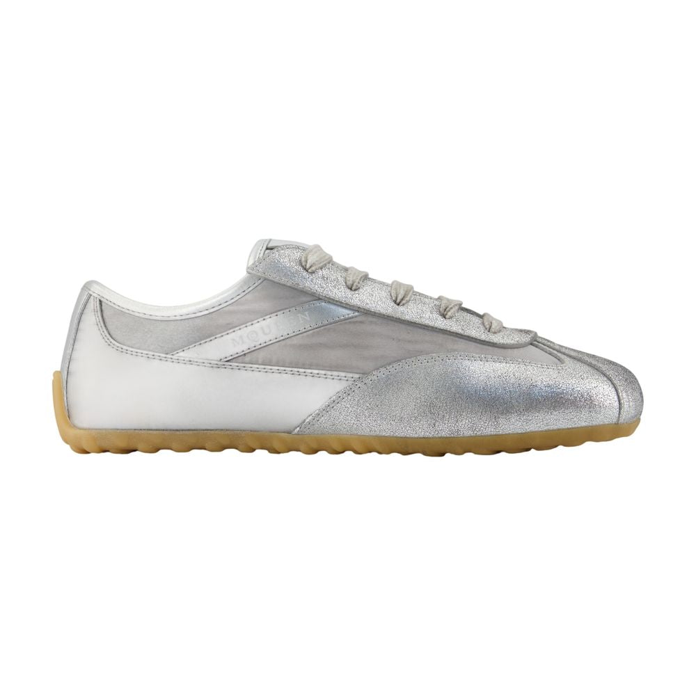 Alexander McQueen EC1 Sneaker — Silver