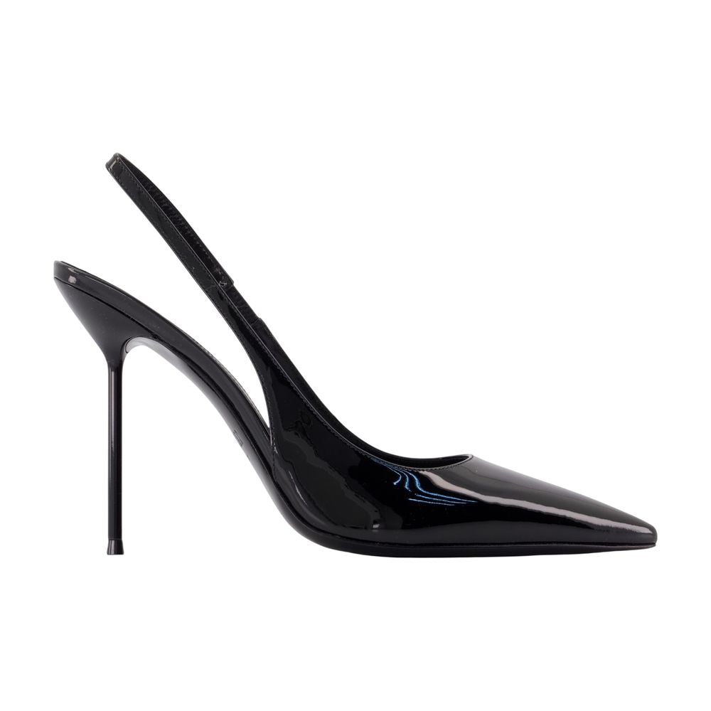 Paris Texas Slingback Pump — Black