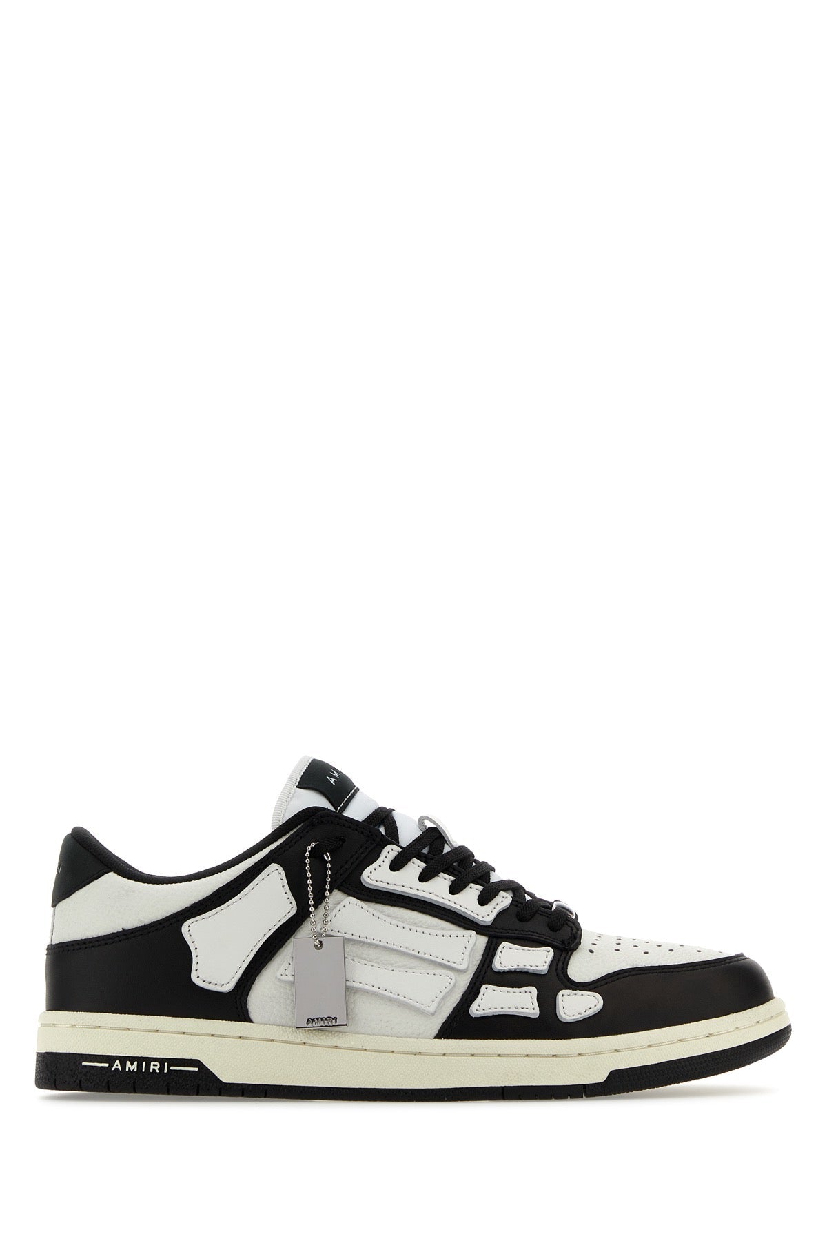 Amiri Leather Colorblock Sneaker — Multicolor