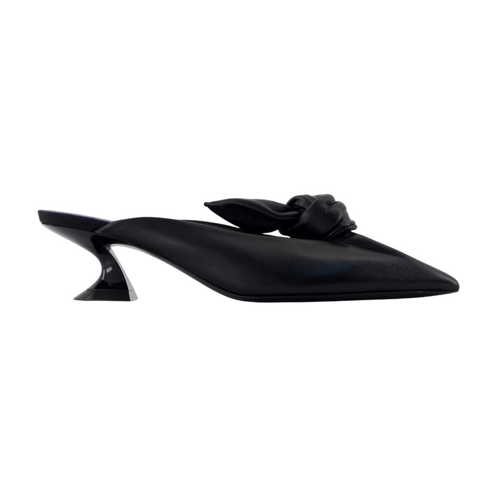 Lanvin Kitten Bow Pump — Black