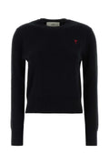 AMI Paris Merinos Sweater — Black
