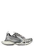 Balenciaga Mesh and Rubber Sneaker — Gray