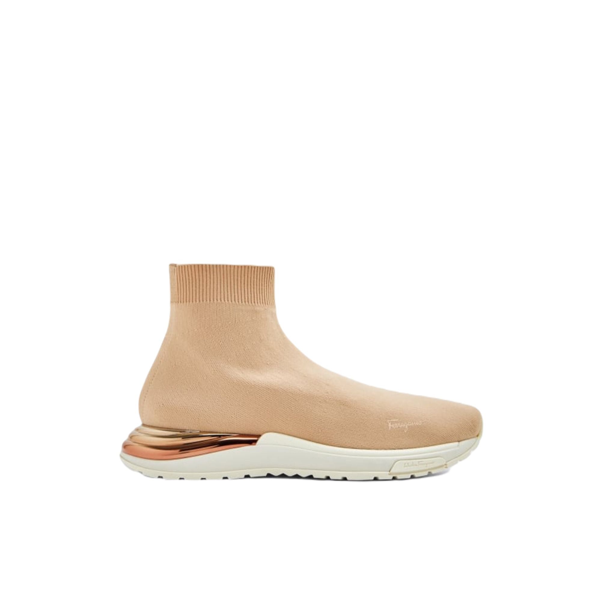 Ferragamo Ninette Sneaker — Beige