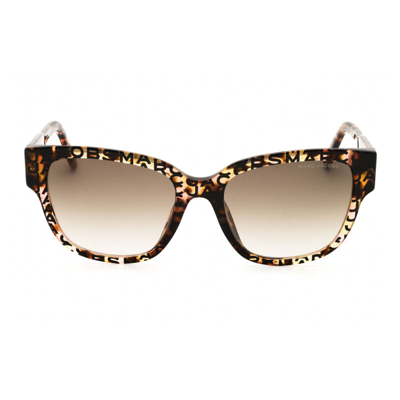 Marc Jacobs Tortoiseshell Square Frame Sunglasses — Multicolor