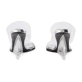 Alexander McQueen Clear Leather Sandal — Clear