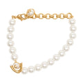 Casablanca Lotus Bracelet — White