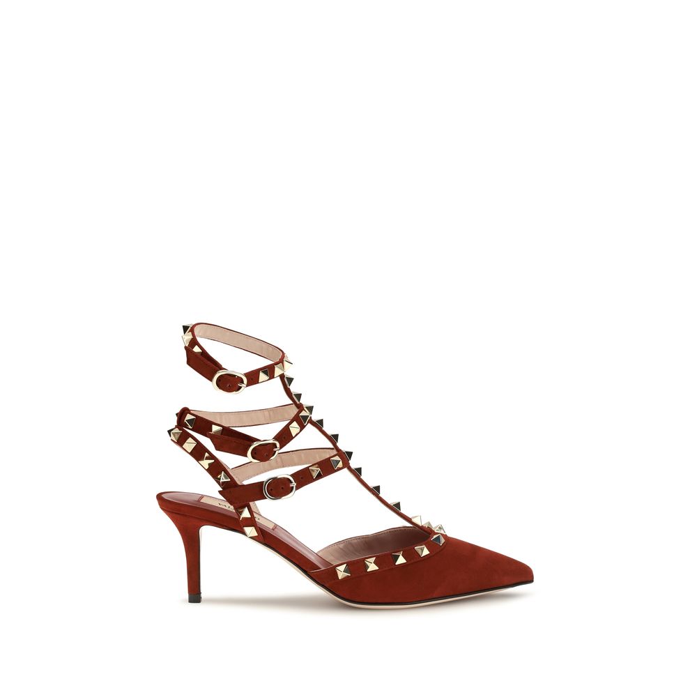 Valentino Garavani Rockstud Pump — Red