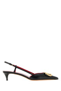 Valentino Garavani Back Slingback Heel — Black