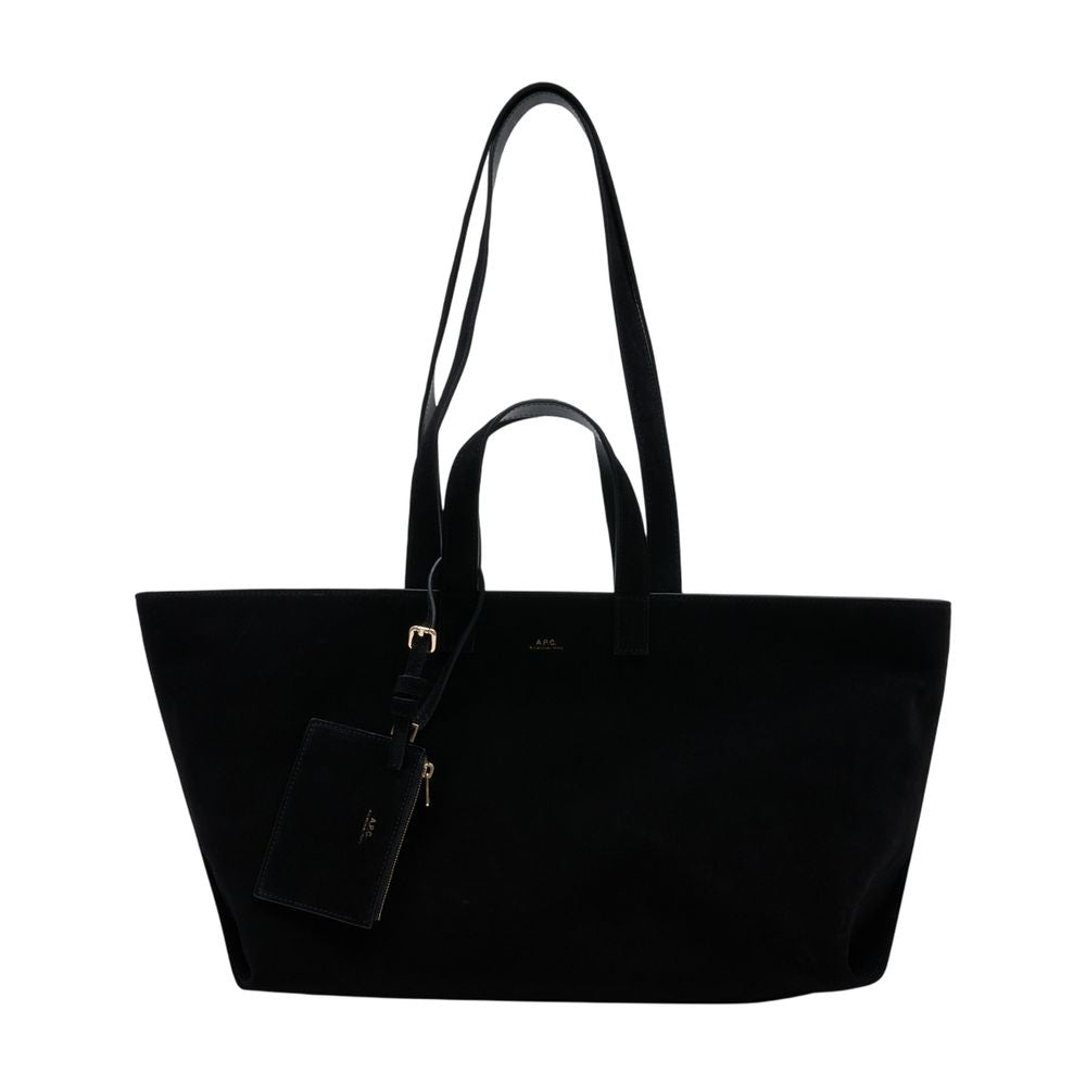 A.P.C. Le Drummer Tote Bag — Black