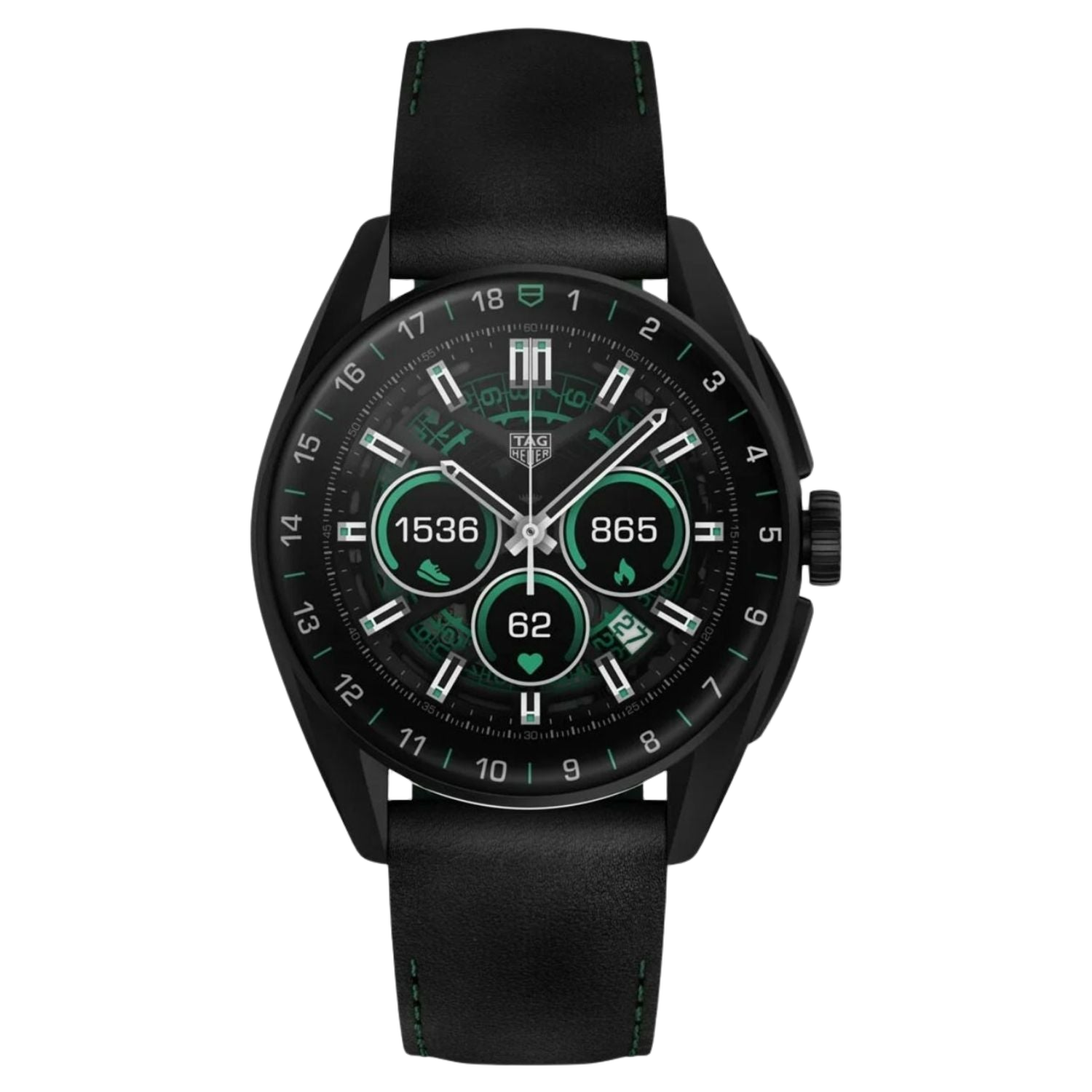 Tag Heuer Connected Golf Smart Watch — Black