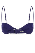 Stella McCartney Underwire Molded Cup Bikini Top — Navy
