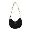 Burberry LL Horseshoe Crossbody Bag — Black