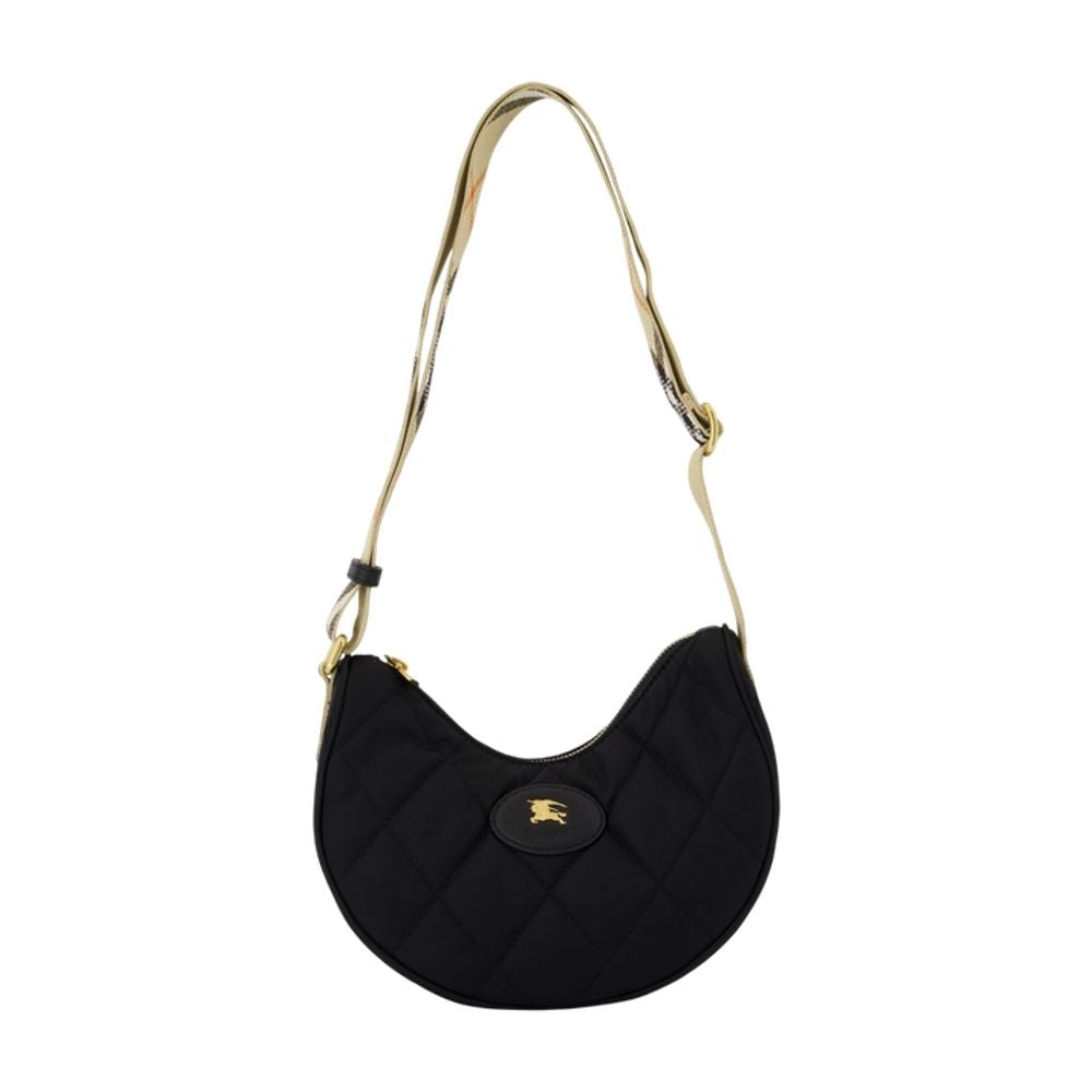 Burberry LL Horseshoe Crossbody Bag — Black