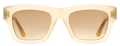 Isabel Marant IM0072S Rectangular Acetate Sunglasses — Beige