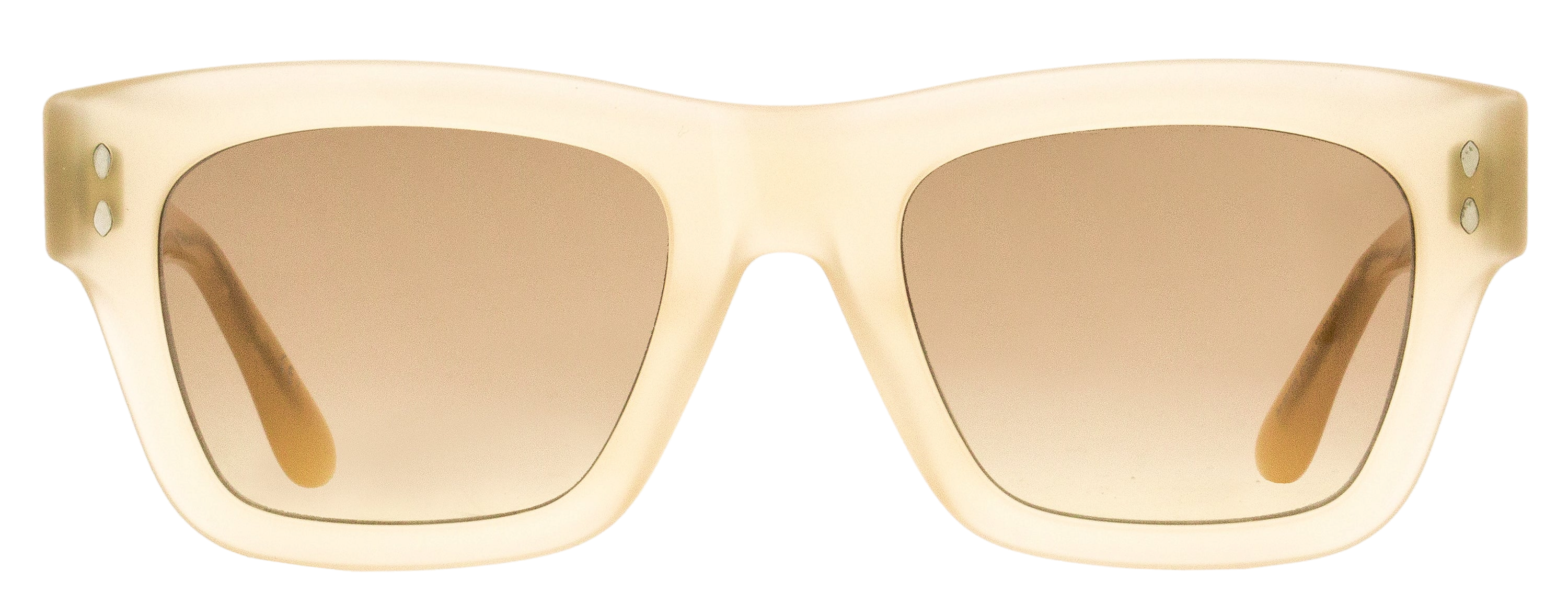 Isabel Marant IM0072S Rectangular Acetate Sunglasses — Beige