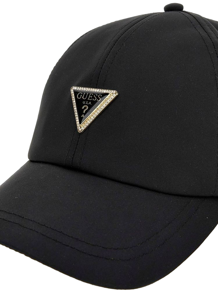 Guess AW5396 Logo-Embellished Baseball Cap — Black