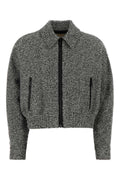 Michael By Michael Kors Bomber Bomber Jacket — Gray