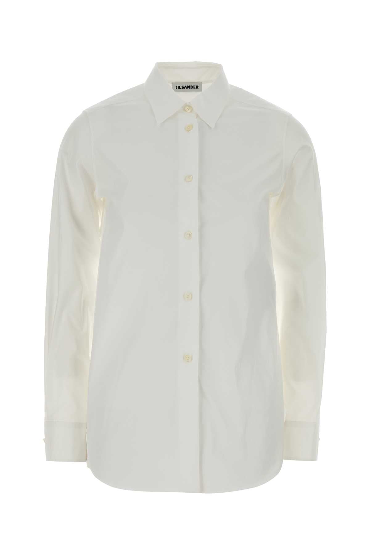 Jil Sander Cotton Shirt — White
