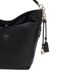 Guess Polyurethane Hobo Bag — Black