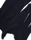 Dolce & Gabbana Cashmere Knitted Gloves — Navy