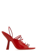 Ferragamo Altaire Sandal — Red
