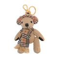 Burberry Wool Teddy Bear Charm Charm — Beige
