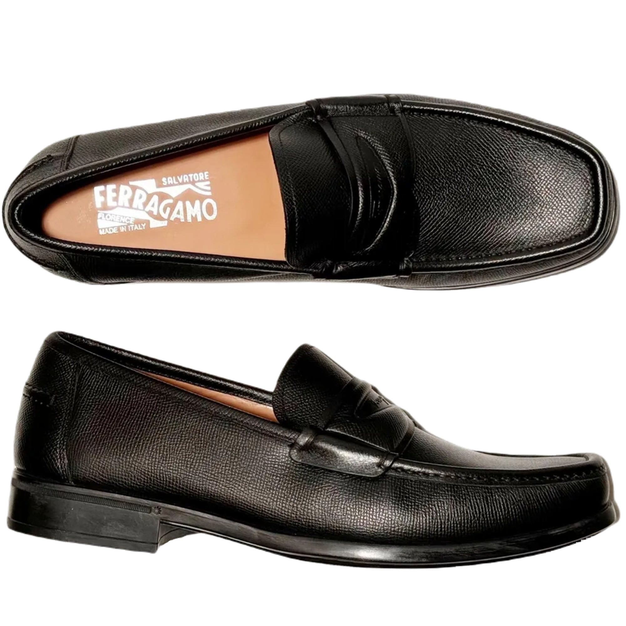 Ferragamo Lanzarote Loafer — Black