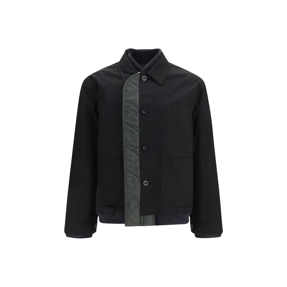 Sacai Nylon Ripstop Jacket — Black
