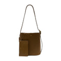 Coach Bleecker Shoulder Bag — Khaki