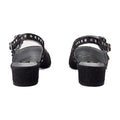 Carel Sling Back Queen Flat — Black