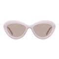 Moschino Cat-Eye Frame Sunglasses — Pink