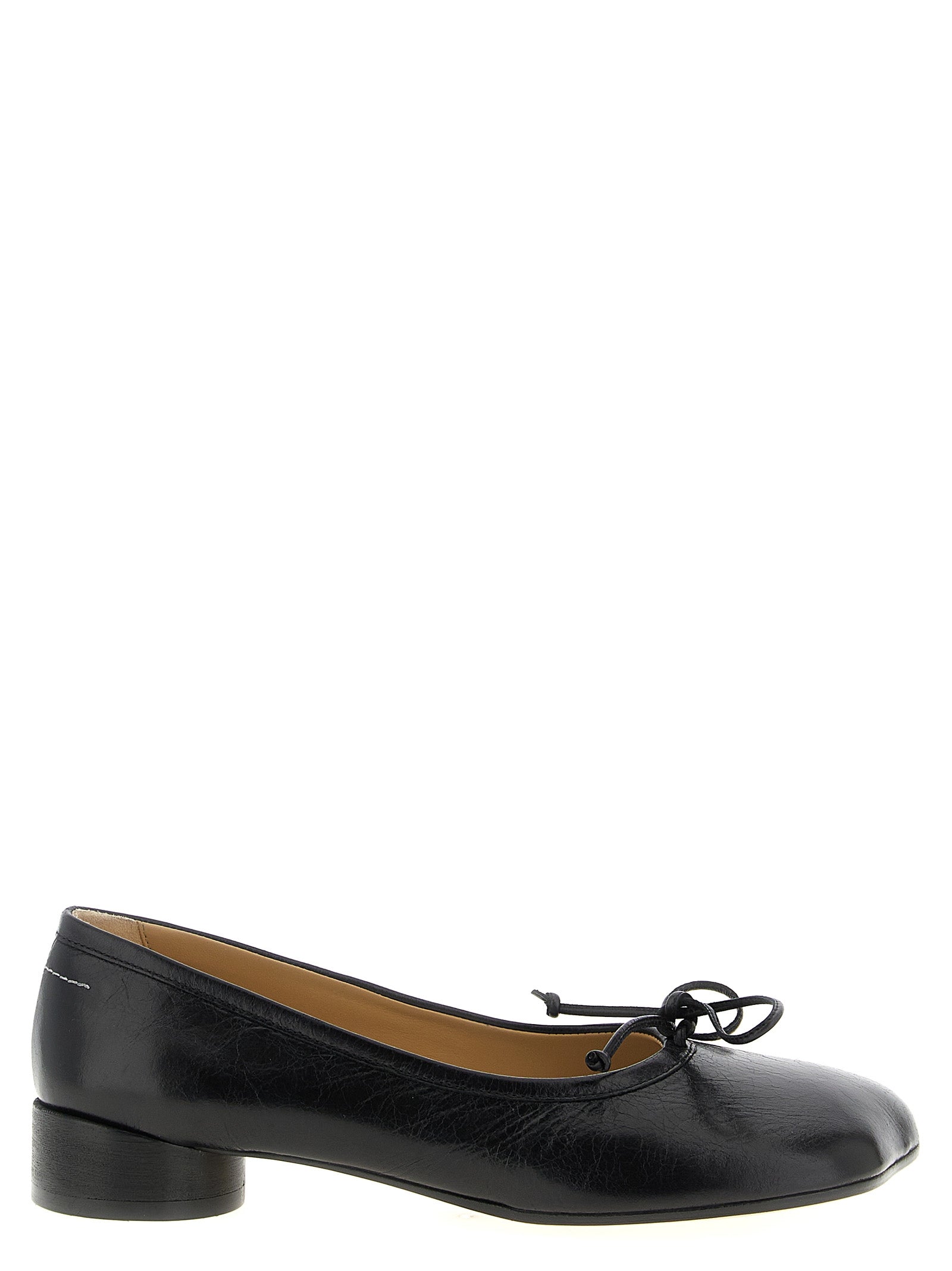 MM6 Maison Margiela Anatomic Ballet Flat — Black