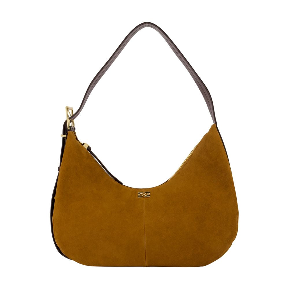 Ganni Shoulder Bag — Brown